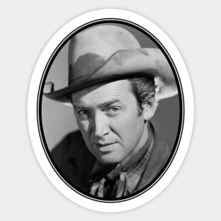 James Stewart: Cinema Cowboy Sticker